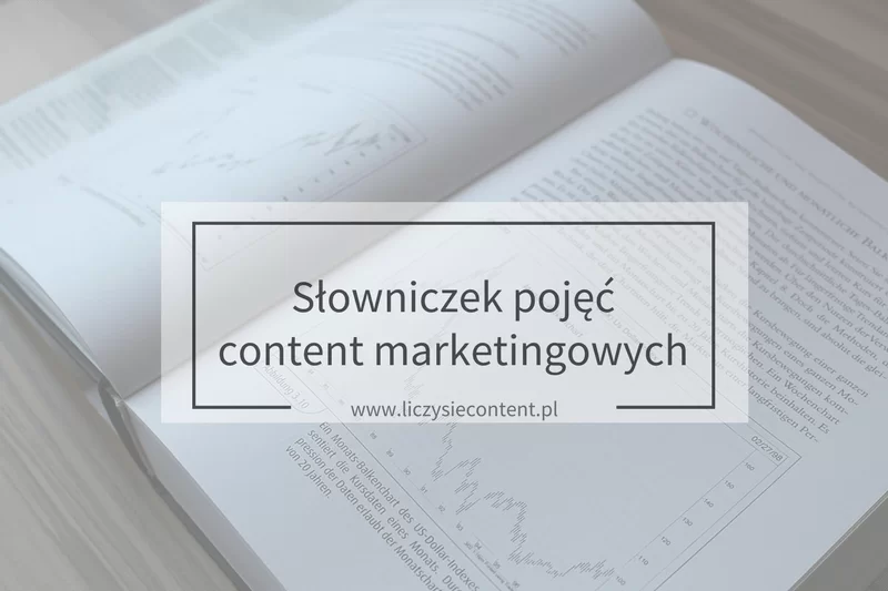 content marketing słownik